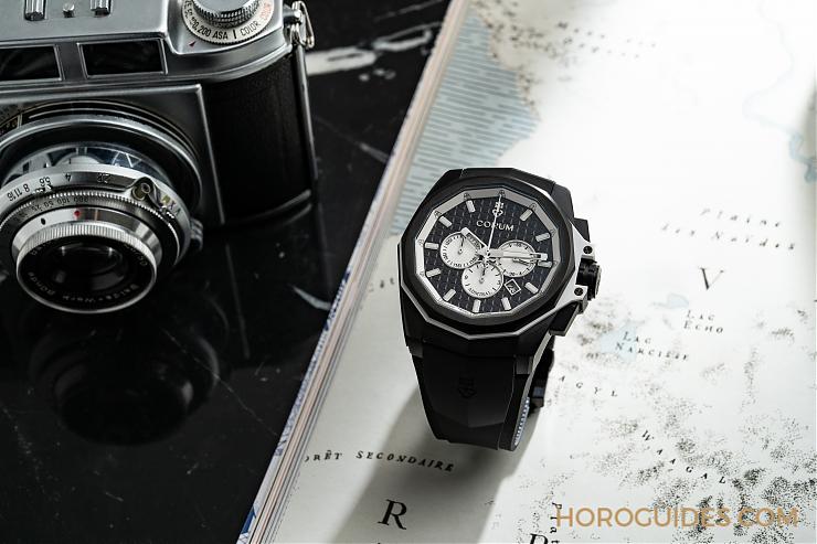 CORUM - ADMIRAL - A132/03876 - 現代海軍風範,Admiral AC-One三眼計時腕錶的細膩豪情