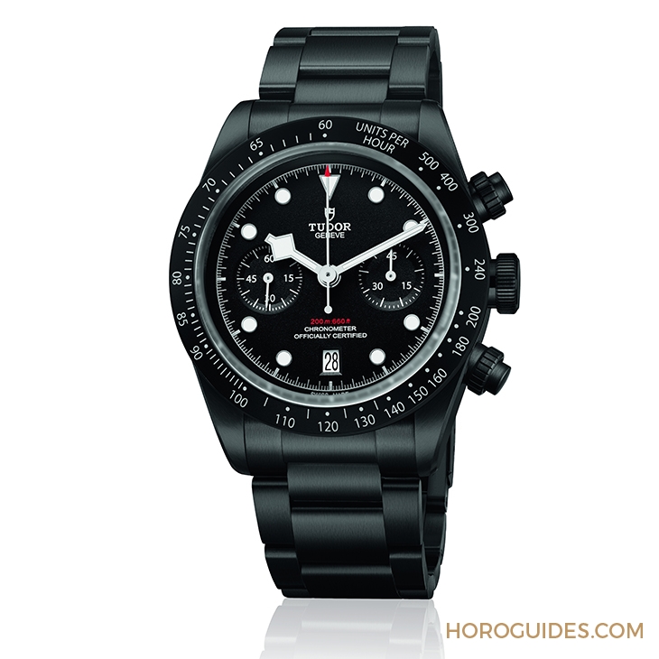 TUDOR - BLACK BAY - M79360DK - 激戰在即,TUDOR Black Bay Chrono Dark 黑衫軍出征