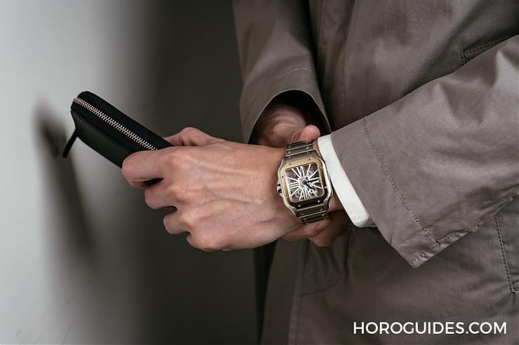 CARTIER - SANTOS DE CARITER - WHSA0009 - 完美男人的日與夜,定義男人on/off生活哲學|Santos de Cartier