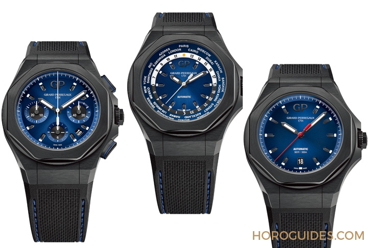 GIRARD-PERREGAUX - LAUREATO - 81060-21-491-FH6A - 新世代的桂冠,GP Laureato Absolute腕錶三重奏