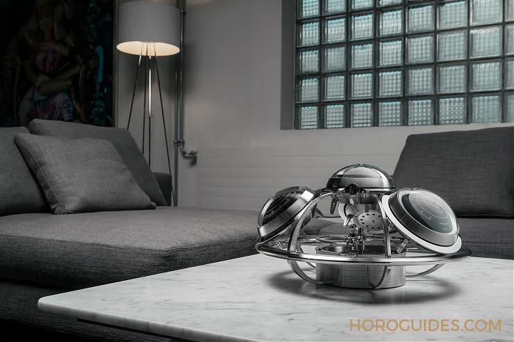 MB&F - HOROLOGICAL MACHINES - 70.TSL.B - 製錶界的夢想實現家 | MB&F × 天文時創