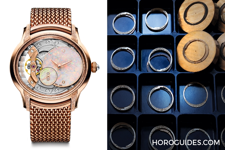 AUDEMARS PIGUET - MILLENARY - 77244OR.GG.A034CA.01 - 自此明白,何謂心動的模樣|愛彼千禧波蘭式鍊帶錶款