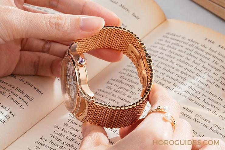 AUDEMARS PIGUET - MILLENARY - 77244OR.GG.A034CA.01 - 自此明白,何謂心動的模樣|愛彼千禧波蘭式鍊帶錶款