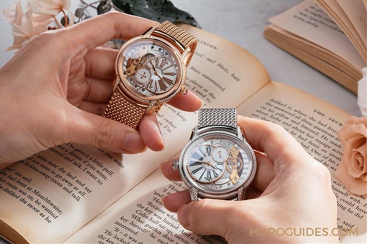AUDEMARS PIGUET - MILLENARY - 77244OR.GG.A034CA.01 - 自此明白,何謂心動的模樣|愛彼千禧波蘭式鍊帶錶款