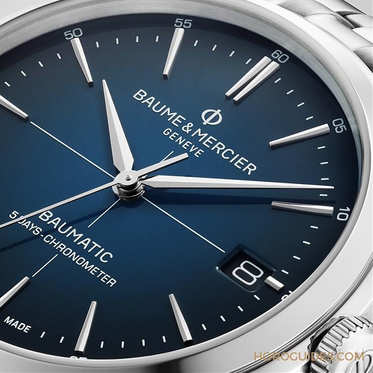 Baume & Mercier - Clifton - M0A10467 - 為男士而生的優雅:名士克里頓Baumatic腕錶