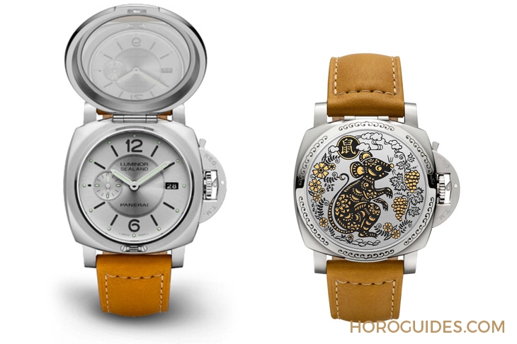 PANERAI - LUMINOR - PAM00863 - 12年一輪迴,沛納海生肖限量錶最終章:Luminor Sealand 44毫米-鼠年版
