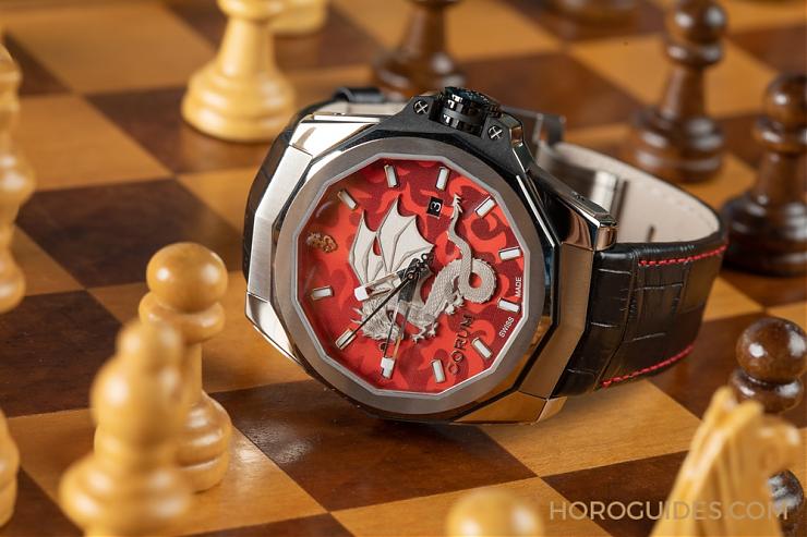 CORUM - ADMIRAL - (雄獅圖騰腕錶) - 制霸全場的形象遊戲|崑崙表海軍上將AC-One神獸圖騰限量錶