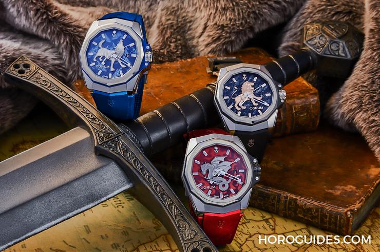 CORUM - ADMIRAL - (雄獅圖騰腕錶) - 制霸全場的形象遊戲|崑崙表海軍上將AC-One神獸圖騰限量錶