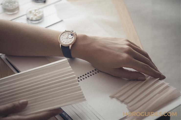 VACHERON CONSTANTIN - EGERIE - 8005F/120A-B497 - 褶子裡的究極匠心|江詩丹頓Égérie伊靈系列