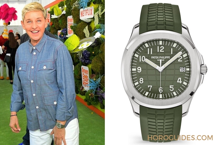 PATEK PHILIPPE - AQUANAUT - 5168G-010 - 【名人錶盒】獨鍾運動錶！Ellen DeGeneres和他那些令人趨之若鶩的錶