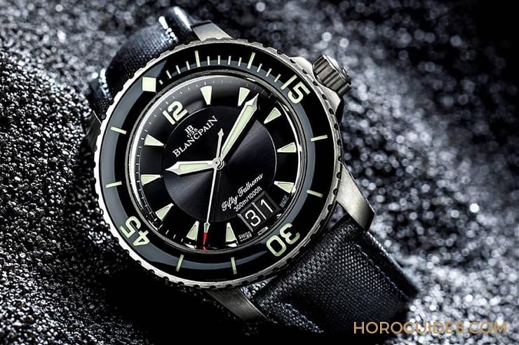 BLANCPAIN - FIFTY FATHOMS - 5050-12B30-B52A - 致潛水錶迷，它是你終其一生最該收的殿堂之作｜寶珀五十噚