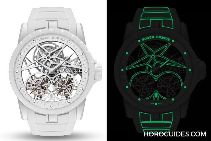 ROGER DUBUIS - EXCALIBUR - RDDBEX0900 - 2陀飛輪＋3首創技術加持！越夜越光的Roger Dubuis Excalibur Twofold 