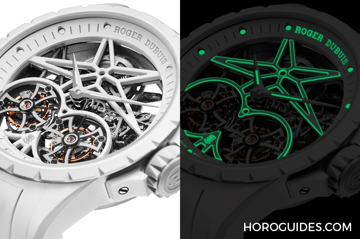 ROGER DUBUIS - EXCALIBUR - RDDBEX0900 - 2陀飛輪＋3首創技術加持！越夜越光的Roger Dubuis Excalibur Twofold 