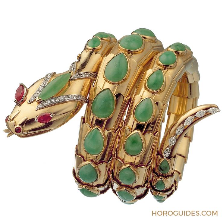 BVLGARI - SERPENTI - 103257 - 知玉之美：從玉廊到Cinemagia頂級珠寶，寶格麗的今昔翡翠珠寶