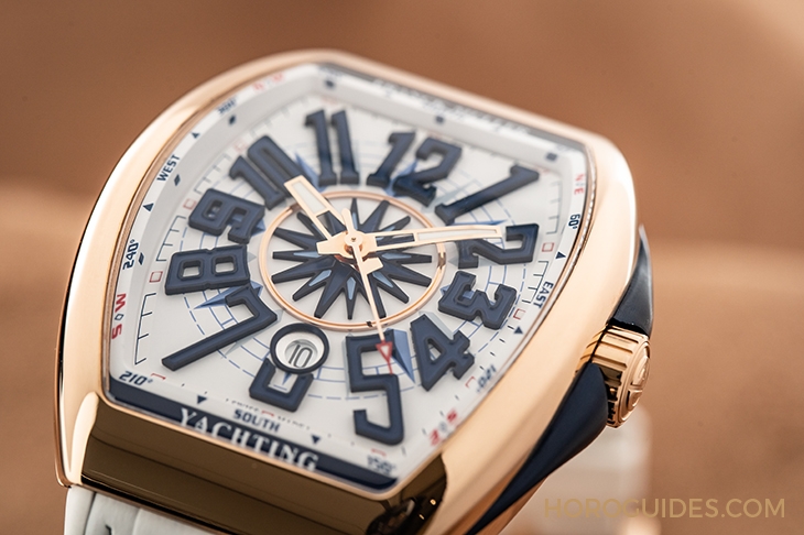 FRANCK MULLER - YACHTING - V 45 S6 SQT ANCRE YACHT AC (BL) - 隨心所遇,自在由你|和天文時創一起感受Franck Muller的不羈靈魂
