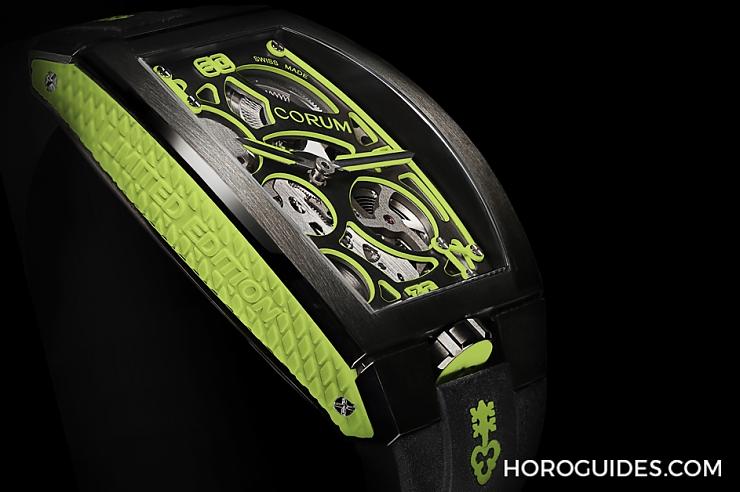 CORUM - LAB 02 - Z300/03999 - 實驗，開始！Corum前衛大作誕生：Lab 01與Lab 02腕錶