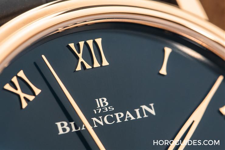BLANCPAIN - VILLERET - 6654-3640-55B - 一身斯文下的獨門本事|寶珀Villeret午夜藍全日曆月相與超薄腕錶