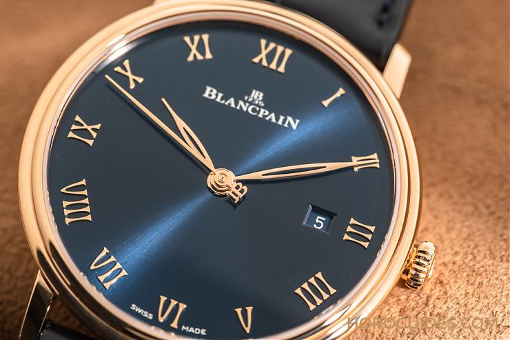 BLANCPAIN - VILLERET - 6654-3640-55B - 一身斯文下的獨門本事|寶珀Villeret午夜藍全日曆月相與超薄腕錶