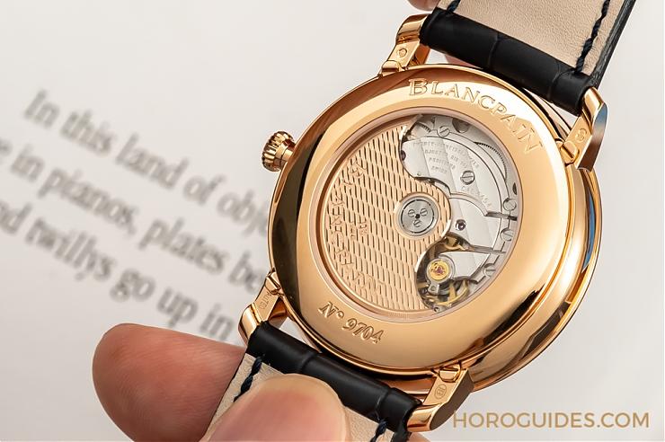 BLANCPAIN - VILLERET - 6654-3640-55B - 一身斯文下的獨門本事|寶珀Villeret午夜藍全日曆月相與超薄腕錶