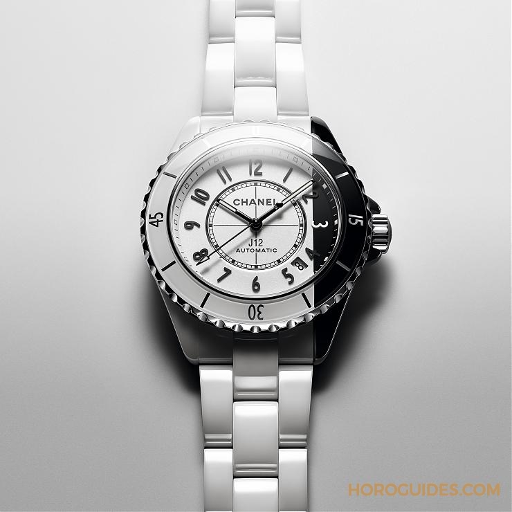 CHANEL - J12 - H6515 - Two-Tone的美妙,CHANEL一直都知道|J12 Paradoxe腕錶系列