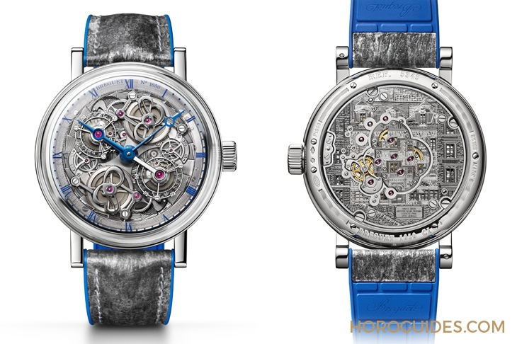 BREGUET - CLASSIQUE - 5345PT/1S/7XU - 寶璣年度鉅作!技高不只一籌的Classique Double Tourbillon 5345 "Quai de l