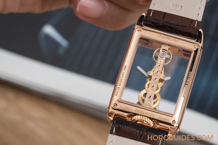 CORUM - GOLDEN BRIDGE - B113/04166 - 芯動，才該是一只錶最動人的亮點｜Corum金橋40週年紀念錶