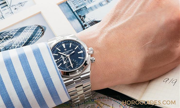 VACHERON CONSTANTIN - OVERSEAS - 7900V/110A-B334 - 敏捷中見翩翩風采｜江詩丹頓Overseas兩地時間腕錶