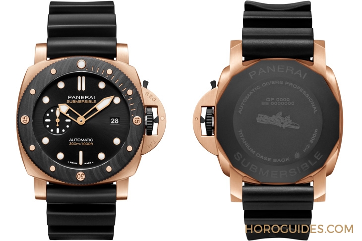 PANERAI - LUMINOR MARINA - PAM01112 - 運動感的華麗轉身!沛納海Goldtech™紅金的獨家魅力|Luminor Marina Goldtech™ 紅金44mm-PAM01112