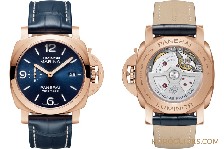 PANERAI - LUMINOR MARINA - PAM01112 - 運動感的華麗轉身!沛納海Goldtech™紅金的獨家魅力|Luminor Marina Goldtech™ 紅金44mm-PAM01112