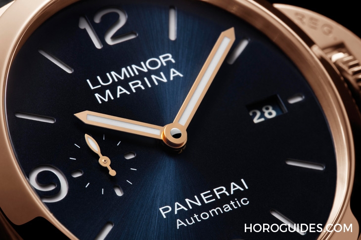 PANERAI - LUMINOR MARINA - PAM01112 - 運動感的華麗轉身!沛納海Goldtech™紅金的獨家魅力|Luminor Marina Goldtech™ 紅金44mm-PAM01112
