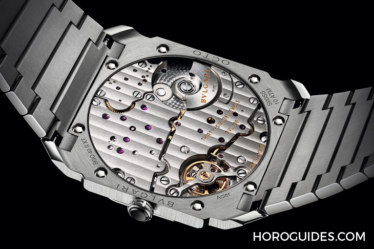 BVLGARI - OCTO - 103431 - 這樣的喀什米爾藍面,美絕了!BVLGARI Octo Finissimo超薄自動上鍊精鋼腕錶