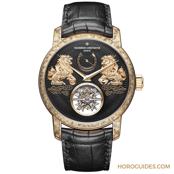 VACHERON CONSTANTIN - TRADITIONNELLE - 89000/000R-B645 - 好運出沒！江詩丹頓祥瑞麒麟Traditionnelle陀飛輪腕錶