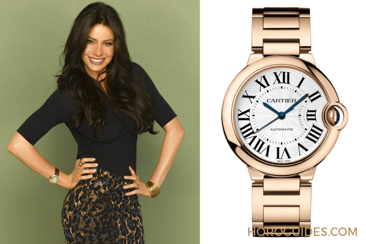 CARTIER - BALLON BLEU DE CARTIER - W69004Z2 - 【名人錶盒】全球最吸金女演員Sofia Vergara的金錶
