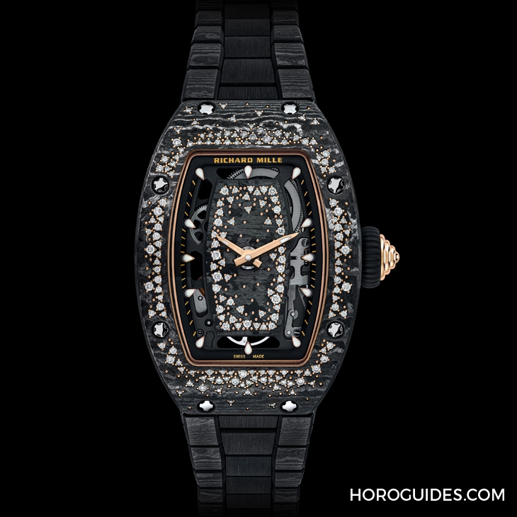 RICHARD MILLE - WOMEN - 鍊帶款報到！Richard Mille RM 07-01自動上鍊腕錶再添兩新作