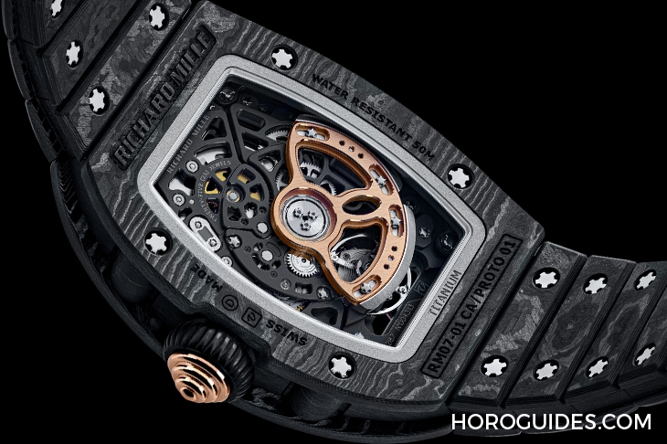 RICHARD MILLE - WOMEN - 鍊帶款報到！Richard Mille RM 07-01自動上鍊腕錶再添兩新作