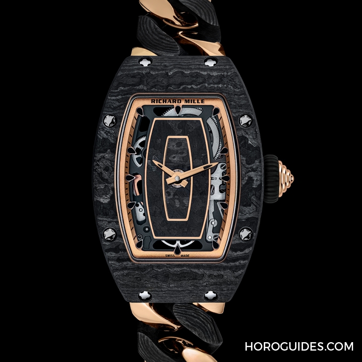 RICHARD MILLE - WOMEN - 鍊帶款報到！Richard Mille RM 07-01自動上鍊腕錶再添兩新作