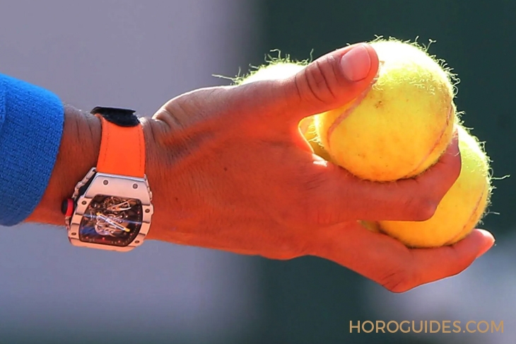 RICHARD MILLE - 【名人錶盒】紅土之王Rafael Nadal，奠定Richard Mille超輕抗震終極地位的最牛代言人