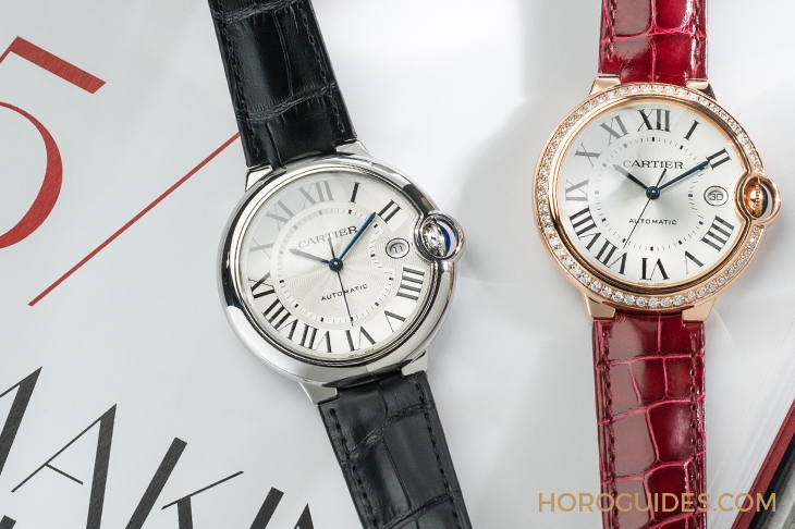 CARTIER - BALLON BLEU DE CARTIER - WJBB0034 - 圓中帶圓的完美方程式：Ballon Bleu de Cartier腕錶