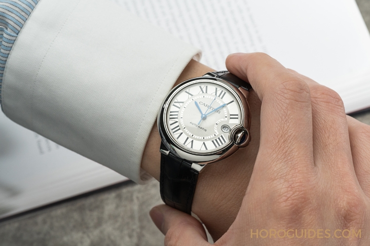 CARTIER - BALLON BLEU DE CARTIER - WJBB0034 - 圓中帶圓的完美方程式：Ballon Bleu de Cartier腕錶