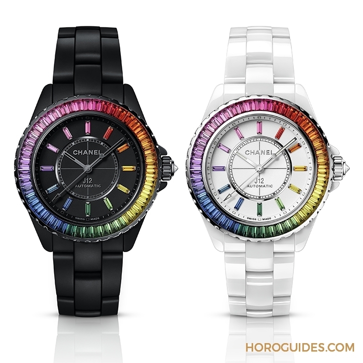 CHANEL - J12 - H7122 - 電音響起,虹彩加身|CHANEL Electro限定腕錶系列