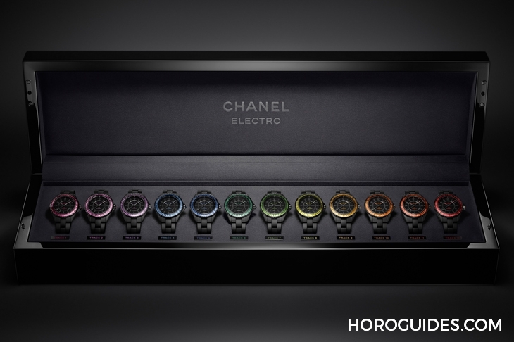 CHANEL - J12 - H7122 - 電音響起,虹彩加身|CHANEL Electro限定腕錶系列