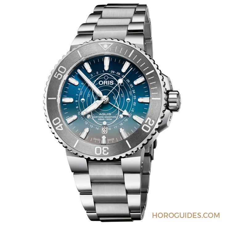 ORIS - AQUIS - 01 761 7765 4185-Set - 好感色出列!盤點Oris 2021年焦點新作