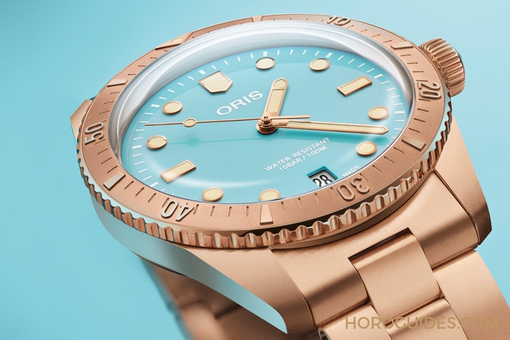 ORIS - AQUIS - 01 761 7765 4185-Set - 好感色出列!盤點Oris 2021年焦點新作