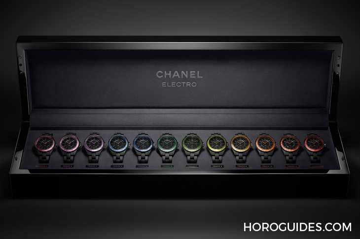 CHANEL - J12 - H6755 - 彩虹圈、電音魂,CHANEL J12嗨起來!