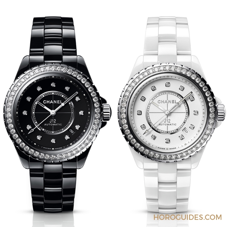 CHANEL - PREMIÈRE - H6362 - 經典，再進化｜J12 Caliber 3.1白色腕錶、J12鑲鑽腕錶＆Premiére Extrait de  Camélia腕錶