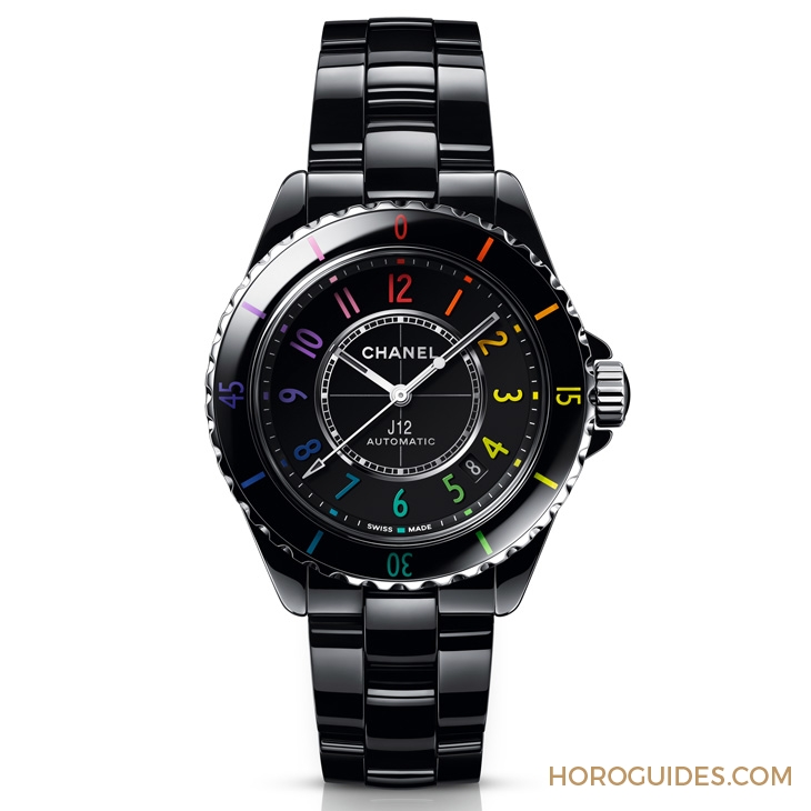 CHANEL - J12 - H7122 - 電音響起,虹彩加身|CHANEL Electro限定腕錶系列