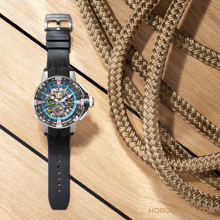 RICHARD MILLE - MEN - RM 60-01 - 期待再次揚帆|Richard Mille RM 60-01 Les Voiles de St Barth自動上鍊飛返計時碼錶