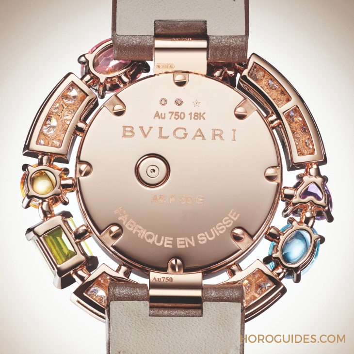 BVLGARI - 高級珠寶腕錶 - 103493 - 義式珠寶美學加持!BVLGARI Allegra腕錶的彩寶光環