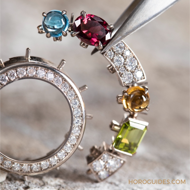 BVLGARI - 高級珠寶腕錶 - 103493 - 義式珠寶美學加持!BVLGARI Allegra腕錶的彩寶光環