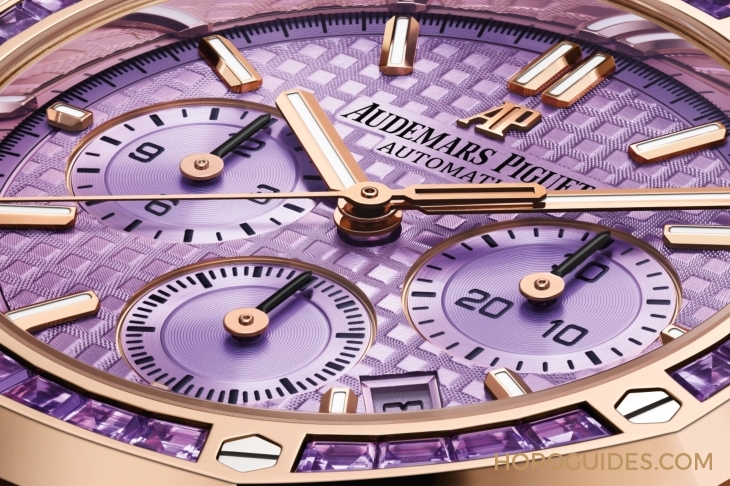 AUDEMARS PIGUET - ROYAL OAK - 26319OR.AY.1256OR.01 - 紫水晶圈！霜金彩虹圈！這是愛彼皇家橡樹錶系裡的盛世美顏